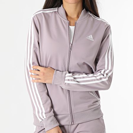 Adidas Sportswear - Tuta da ginnastica da donna IS0852 Viola