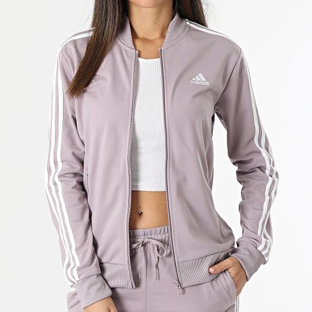 Adidas Sportswear - Tuta da ginnastica da donna IS0852 Viola