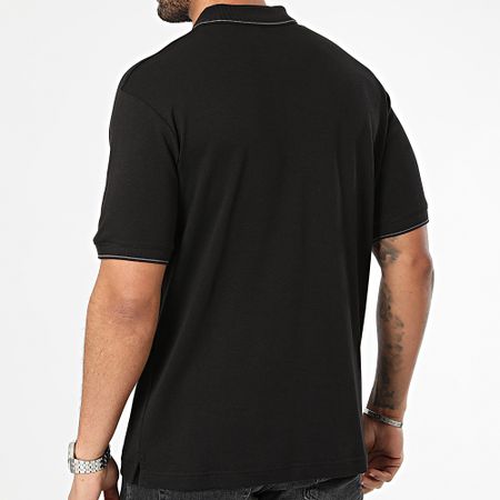 Calvin Klein - Polo a maniche corte con abbottonatura 2463 Nero