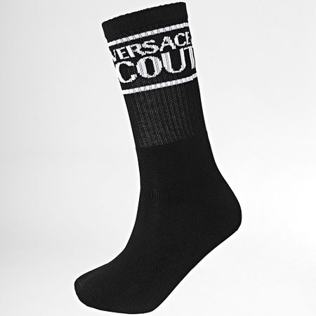 Versace Jeans Couture - Coppia di calzini 76GA0J04 Nero