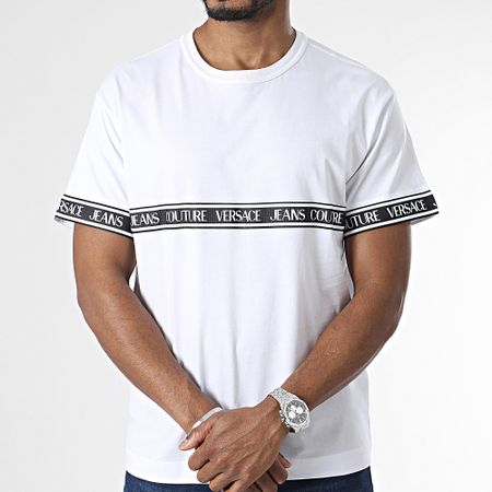 Versace Jeans Couture - Nastro per maglietta 76GAHC06-CJ01C Bianco