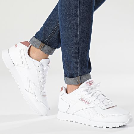 Reebok - Royal Glide 4606 Footwear White Rose Gold Scarpe da ginnastica da donna