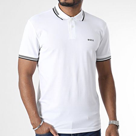 BOSS - Polo a maniche corte Paul 50506193 Bianco