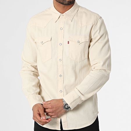 Levi's - Camicia Jean a maniche lunghe 85744 Beige
