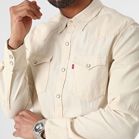 Levi's - Camicia Jean a maniche lunghe 85744 Beige