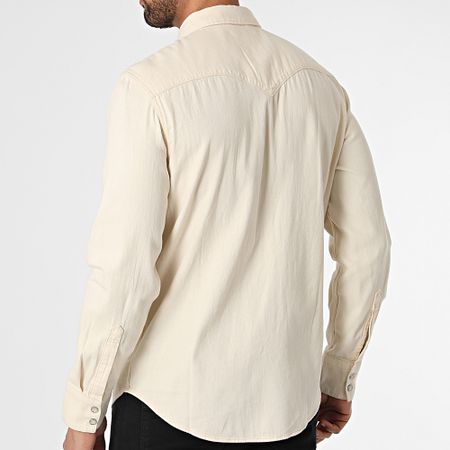Levi's - Camicia Jean a maniche lunghe 85744 Beige