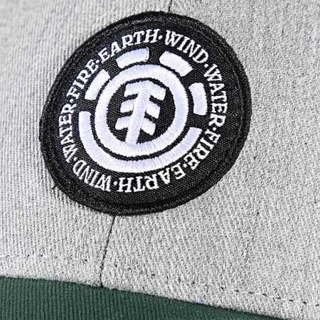 Element - Cappello Treelogo 2.0 ELYHA00174 Grigio scuro Verde