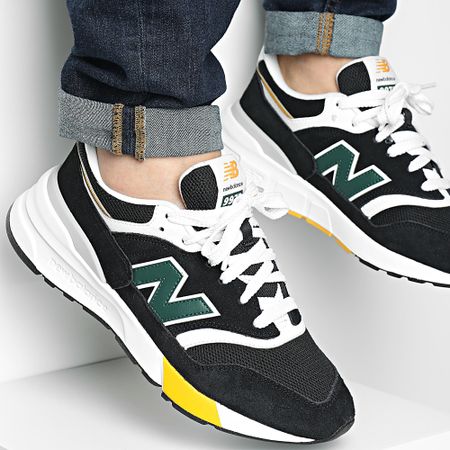 New Balance - 997 U997RE Nero Verde Giallo Scarpe da ginnastica