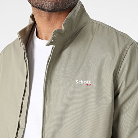 Schott NYC - Cabl 1220 Giacca con zip verde cachi chiaro
