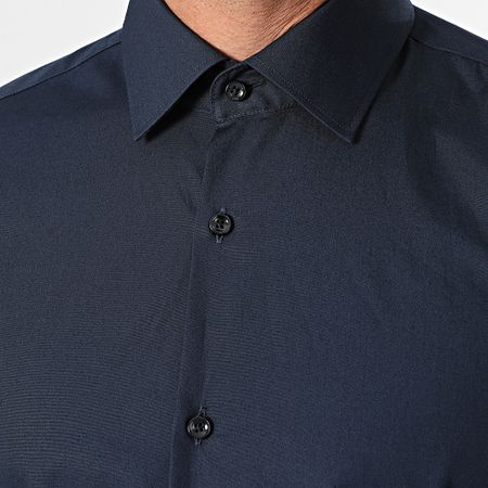 HUGO - Camicia a maniche lunghe C Jenno 50289499 Blu navy