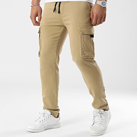 KZR - Pantaloni cargo beige