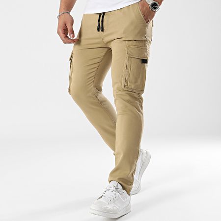 KZR - Pantaloni cargo beige