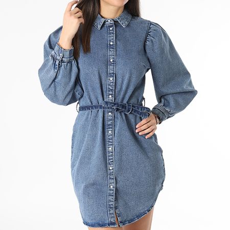 Only - Abito Jeans Blu Denim Rocco Donna