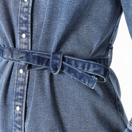 Only - Abito Jeans Blu Denim Rocco Donna