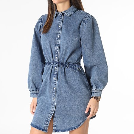 Only - Abito Jeans Blu Denim Rocco Donna