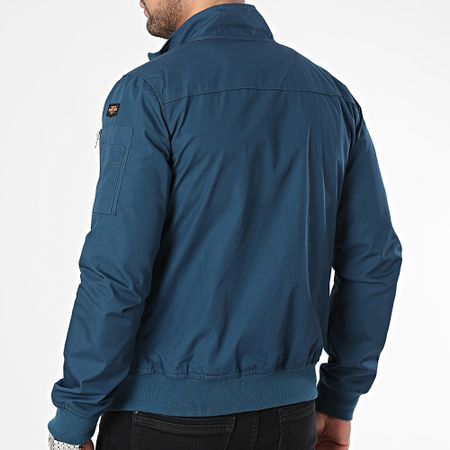 Schott NYC - Kenny SLIM FIT Giacca con zip Blu petrolio