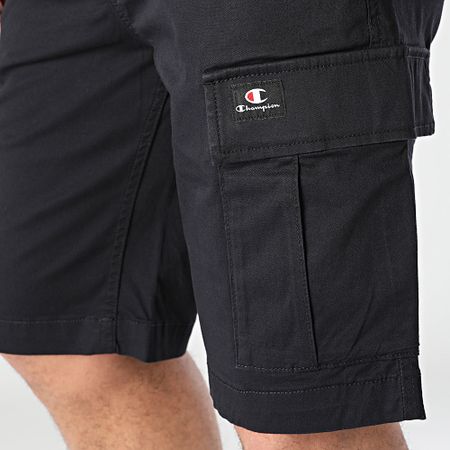 Champion - Pantaloncini Cargo 219866 Nero