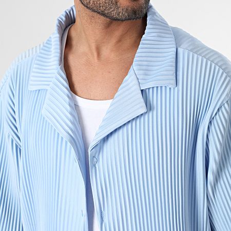 Uniplay - Camicia azzurra a maniche corte