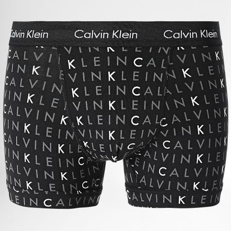 Calvin Klein - Set di 6 boxer U2662G Nero Heather Grey