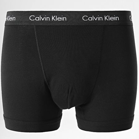 Calvin Klein - Set di 6 boxer U2662G Nero Heather Grey
