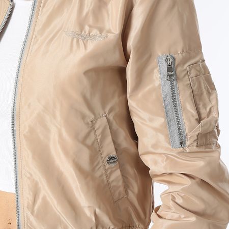 Bombers Original - Giacca bomber donna MA1 Beige