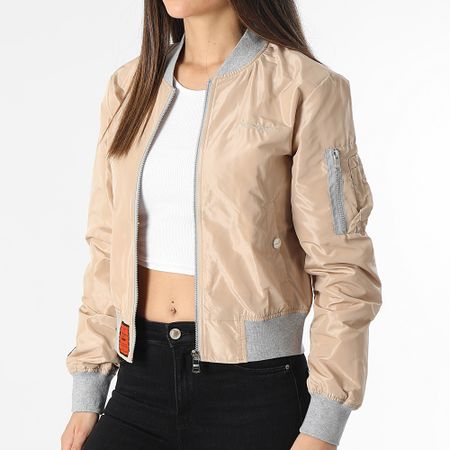 Bombers Original - Giacca bomber donna MA1 Beige