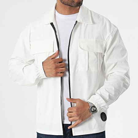 Zelys Paris - Giacca Bic con zip bianca