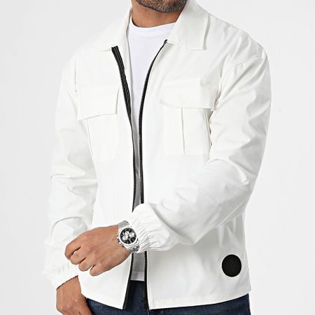 Zelys Paris - Giacca Bic con zip bianca