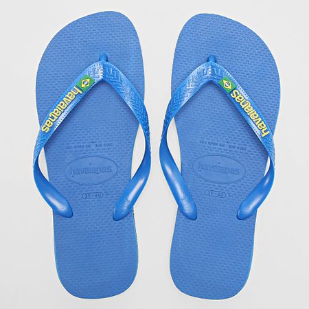 Havaianas - Infradito Brasil Logo Colors Royal Blue