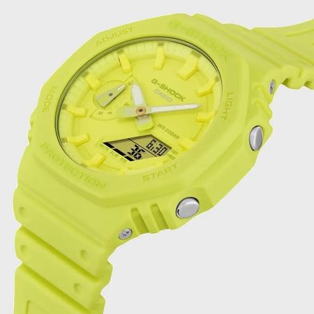 G-Shock - G-Shock GA-2100 Orologio giallo fluo