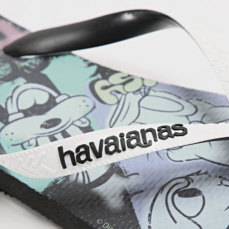 Havaianas - Infradito da donna Disney 4123500 Nero Bianco