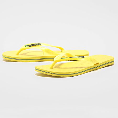 Havaianas - Perizoma Brasil Logo Colori Giallo