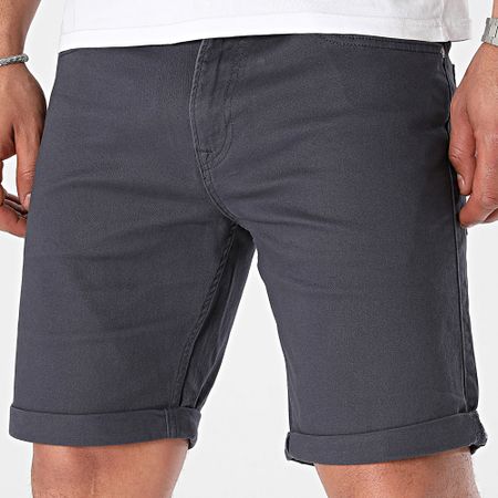 Jack And Jones - Pantaloncini Rick Original Jean blu navy