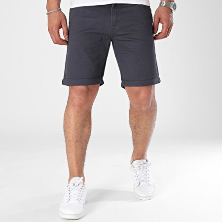 Jack And Jones - Pantaloncini Rick Original Jean blu navy