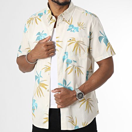 Quiksilver - Camicia a maniche corte AQYWT03312 Beige
