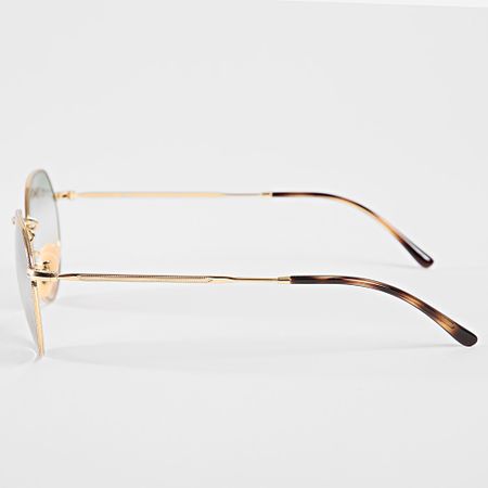 Ray-Ban - Jack RB3565 Occhiali da sole Oro Grigio Marrone Gradiente
