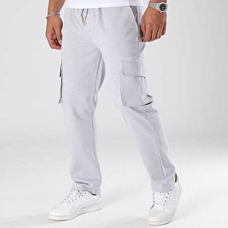 Classic Series - Pantaloni cargo grigio chiaro