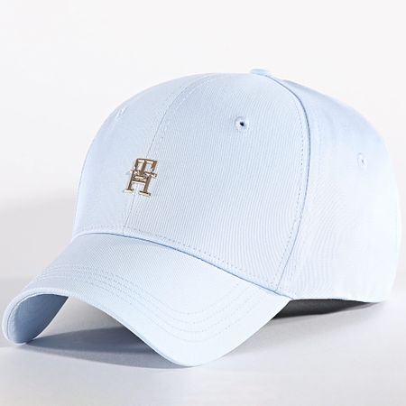 Tommy Hilfiger - Cappello donna Essential Chic 5772 Blu chiaro Oro