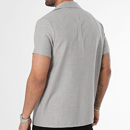 Frilivin - Camicia a maniche corte grigio erica