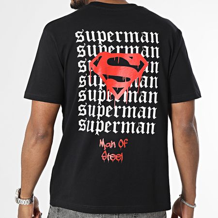 DC Comics - Maglietta oversize New Superman Nero