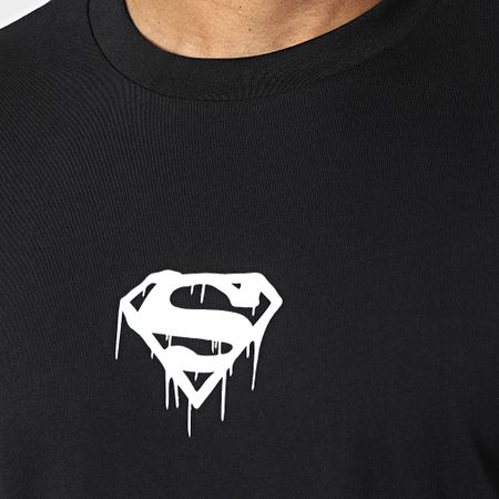 DC Comics - Maglietta oversize New Superman Nero