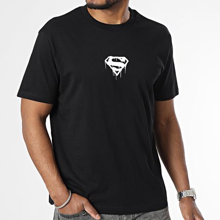 DC Comics - Maglietta oversize New Superman Nero