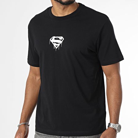 DC Comics - Maglietta oversize New Superman Nero