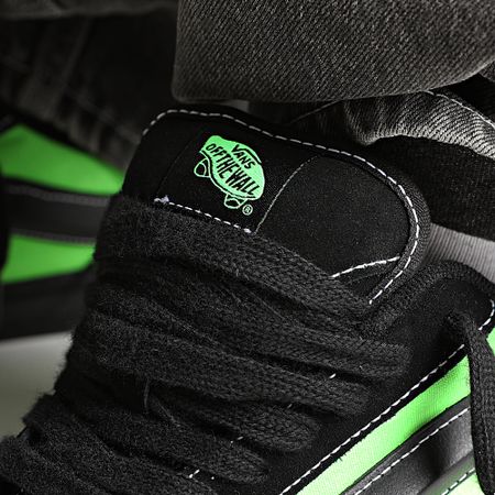 Vans - Knu Skool Sneakers 9QCYJ71 2-Tone Nero Verde