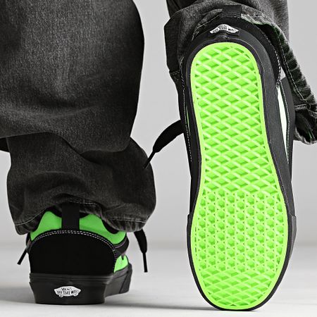 Vans - Knu Skool Sneakers 9QCYJ71 2-Tone Nero Verde
