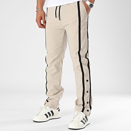 John H - Pantaloni da jogging beige
