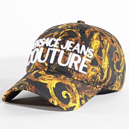 Versace Jeans Couture - 76GAZK10-ZG267 Cappello rinascimentale nero oro
