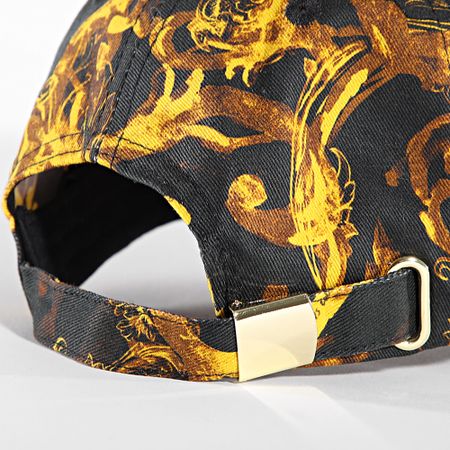 Versace Jeans Couture - 76GAZK10-ZG267 Cappello rinascimentale nero oro