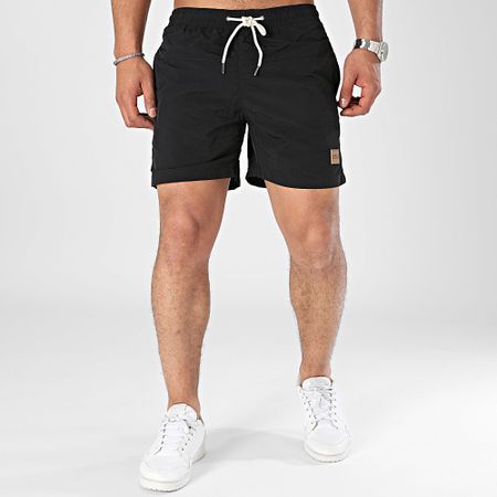 Urban Classics - TB1026 Pantaloncini da bagno neri
