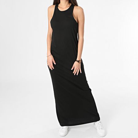 Only - Maxi abito nero da donna